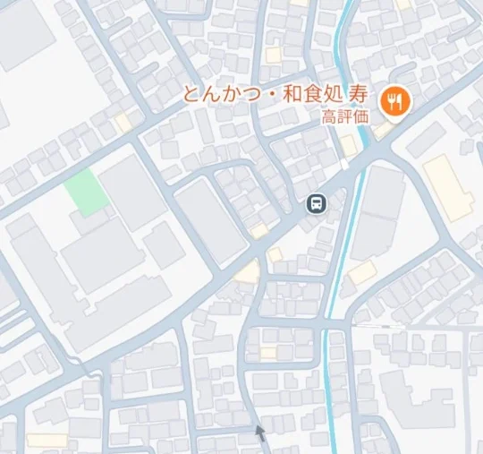 新磯野教室周辺の地図